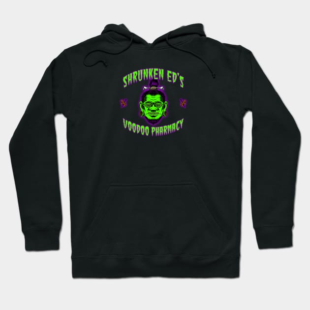 SHRUNKEN ED'S VOODOO PHARMACY Hoodie by GardenOfNightmares